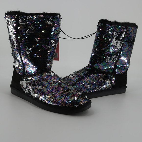 Juicy Couture Shoes - Juicy Couture Sequin Boots Size 9